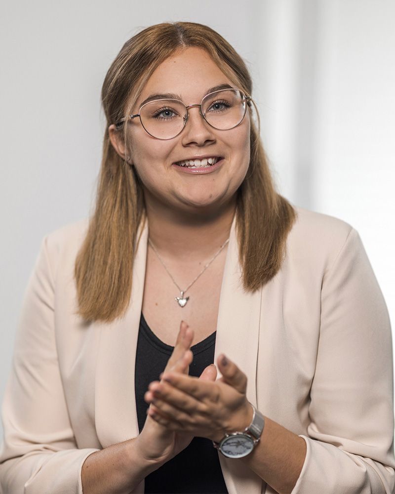 Mitarbeiterin der Lehmi GmbH M. Henrich